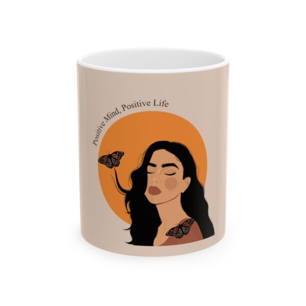 Positive Mind Ceramic Mug - Image 2