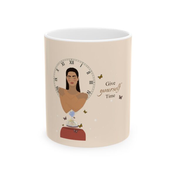 Give Yourself Time Ceramic Mug - Image 2