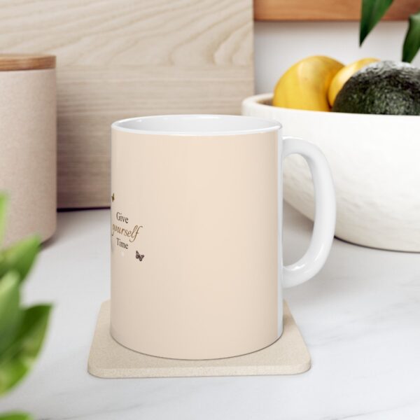 Give Yourself Time Ceramic Mug - Image 9